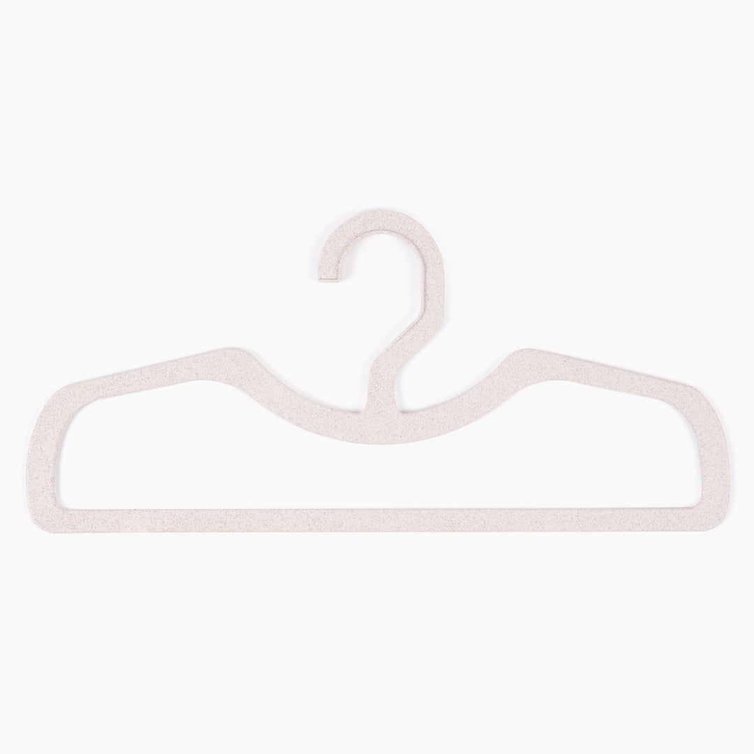 Higher Hangers Biodegradable Space Saving Short Neck Slimline Clothes Hangers Size Small 14 inch