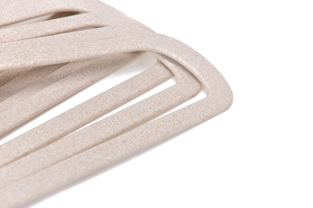 Biodegradable Flaxseed Slimline Higher Hangers (14" & 17" Sizes)